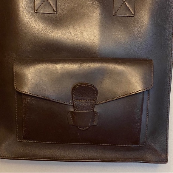 Michael Green Handcrafted Leather large Bag - Picture 2 of 6